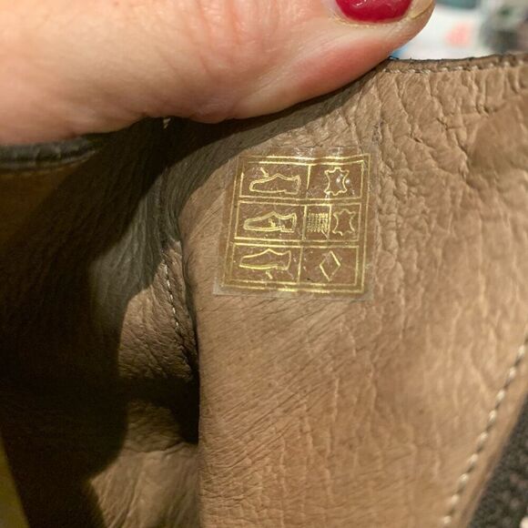 Wonders Fly Leather Chelsea Boot Ankle Height Brown Buckle Block Heel Wmn 41/10 - Picture 6 of 12